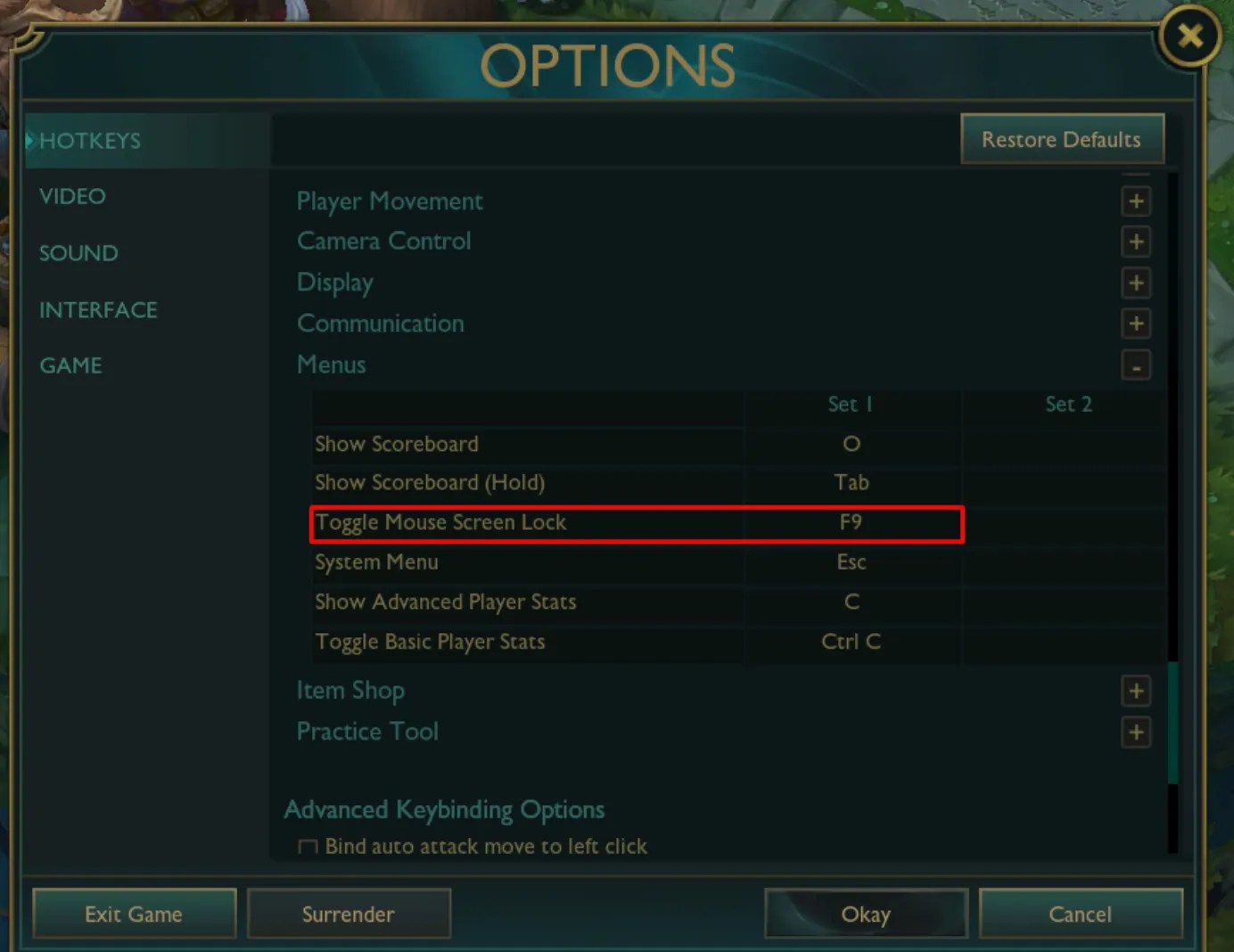 How to Remove Red Border in League of Legends 1v9